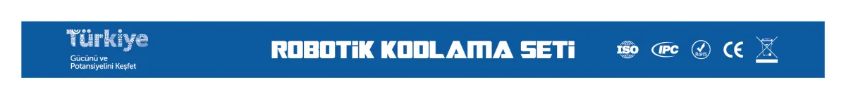 UNOKit Robotik Kodlama Seti; ISO, IPC, RoHS ve CE işaretleri